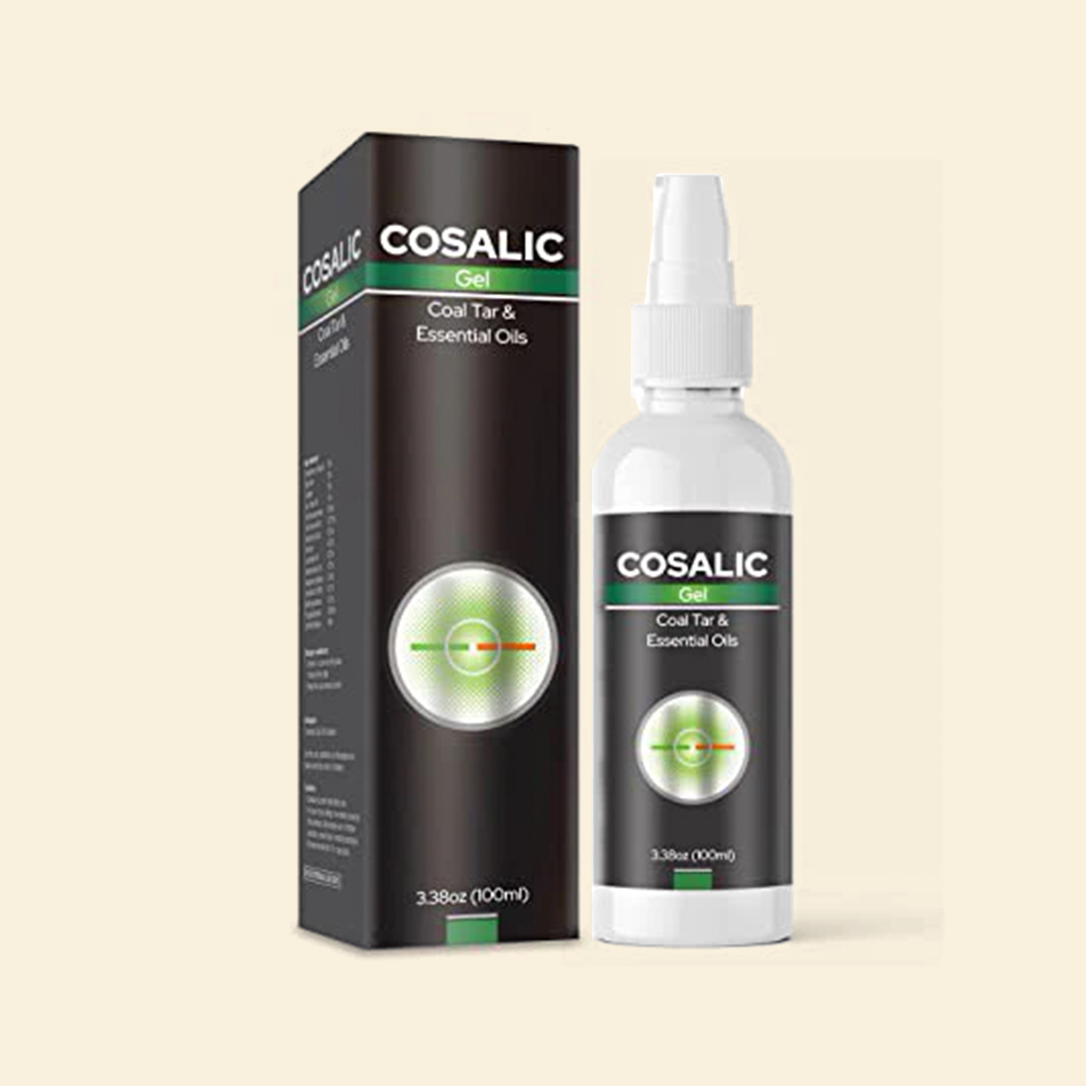 Salve Cosalic Gel with Coaltar Essential Oil ,3.38Oz